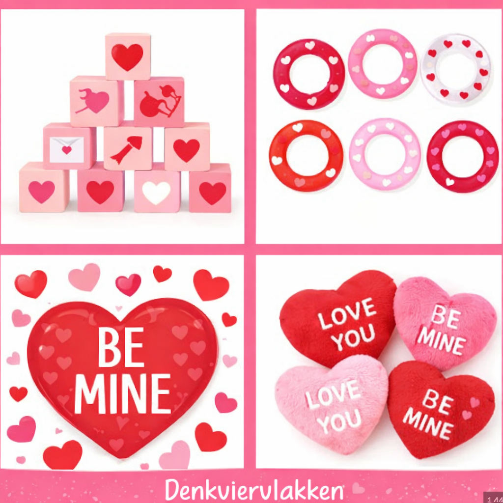 Denkvierkant valentijn